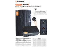 VSOUND Coluna Amplificada Profissional 15 VSOUND Coluna Amplificada Profissional 15